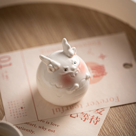 十二生肖“Mini Twelve Chinese Zodiacs Ceramic Tea Pet Figurines.”